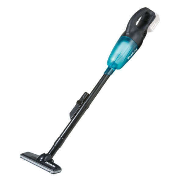 Makita DCL180ZB - 18V LXT Vacuum Cleaner, Black/Clear teal (Tool Only)