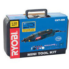 RYOBI CHT-40K Mini Tool Kit 130W With 44 Piece Accessory & Flexible Shaft