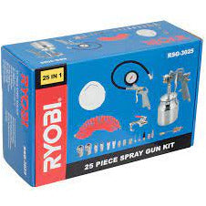 RYOBI RSG-3025 Spray Gun Kit 25 Piece