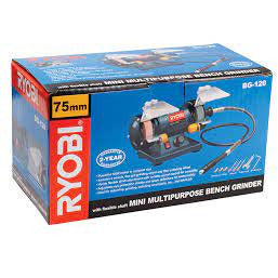 RYOBI BG-120 Mini Bench Grinder - 120w