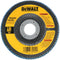 DEWALT DW8308 60 Grit Zirconia Angle Grinder Flap Disc, 4-1/2-Inches x 7/8-Inches