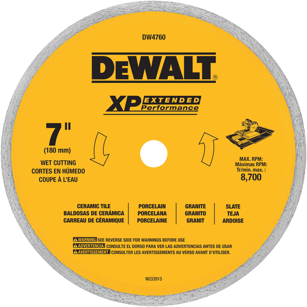 DEWALT DW4760 - XP TILE BLADES