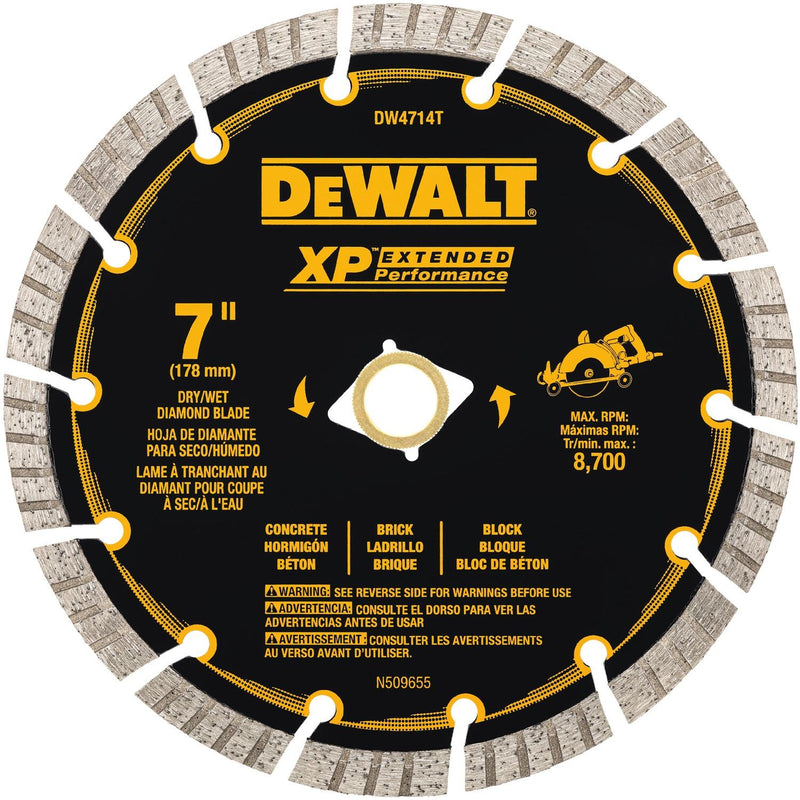 DEWALT DW4714T - XP SEGMENTED BLADES