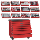 Teng Tools 622 Piece 37 Inch Wide Tool Kit - TCMM622