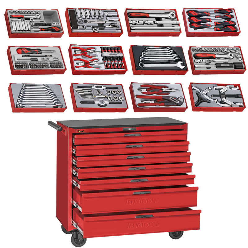 Teng Tools 622 Piece 37 Inch Wide Tool Kit - TCMM622