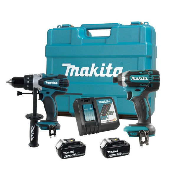 Makita DLX2005T - 18V LXT 2PC Combo 5.0Ah Kit (DHP458Z / DTD152Z)