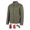 Milwaukee 203OG-21L - M12 Olive Green Axis Heated Jacket Kit - L