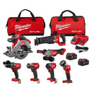 Milwaukee 3697-27 - M18 FUEL™ 7 Tool Combo Kit