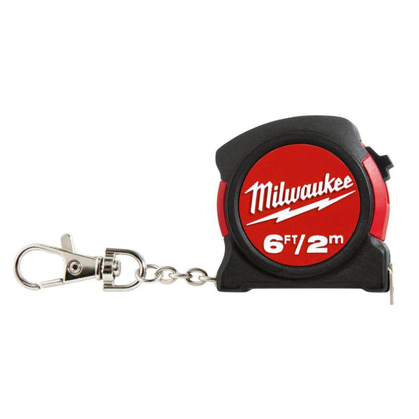 Milwaukee 48-22-5506 - 6ft/2m Keychain Tape Measure