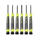 RYOBI 6 PC. Precision Screwdriver Set