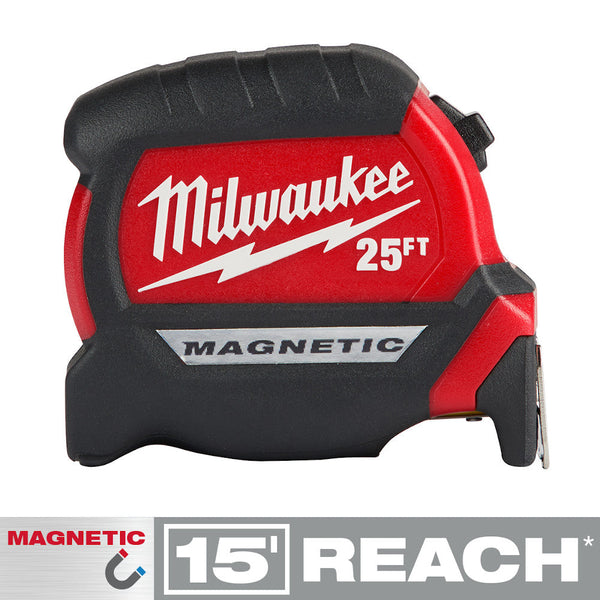 Milwaukee 48-22-0325 - 25' Compact Magnetic Tape Measure